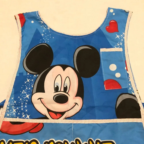 Mickey Minnie Mouse Activity Apron with  Pockets - Picture 6 of 15